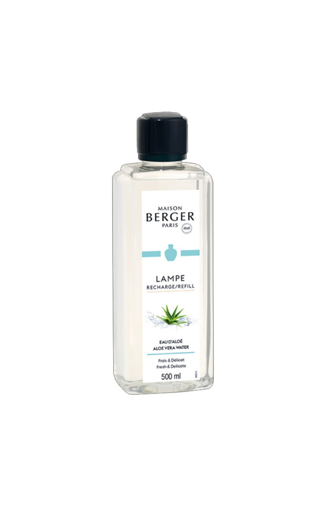 Recharge parfum pour lampe - Eau d'aloe - Aquatique floral - 500 ml