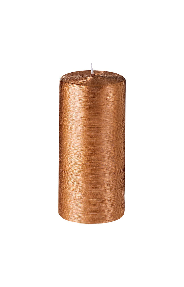 Bougie non parfumée - Cuivre - 490 g