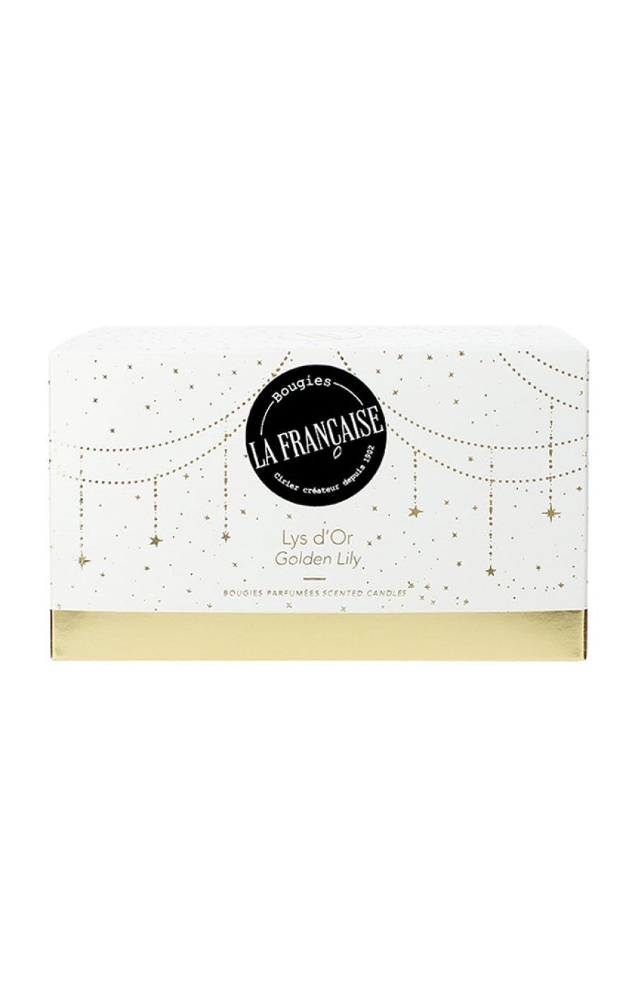 Coffret bougies - Les Précieux Lys d'Or - 2 x 70 g