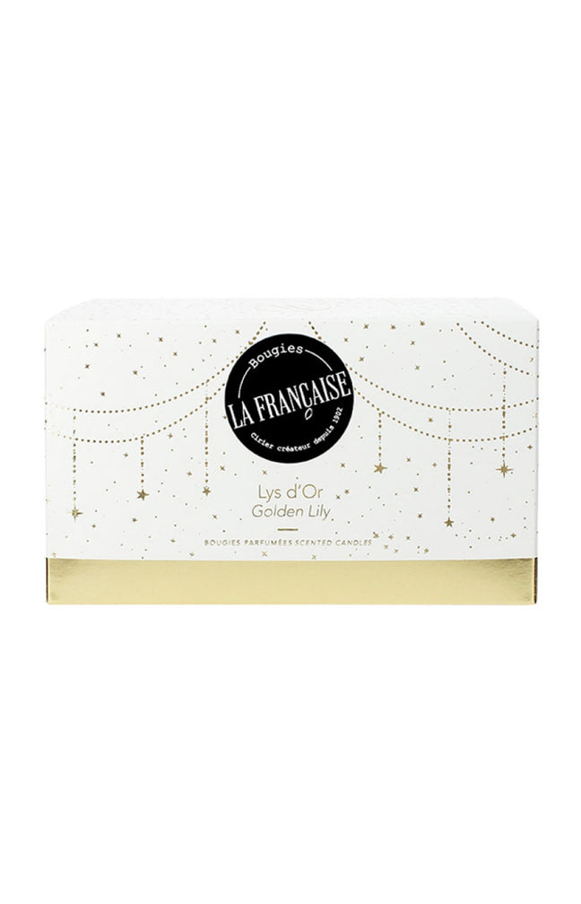 Coffret bougies - Les Précieux Lys d'Or - 2 x 70 g