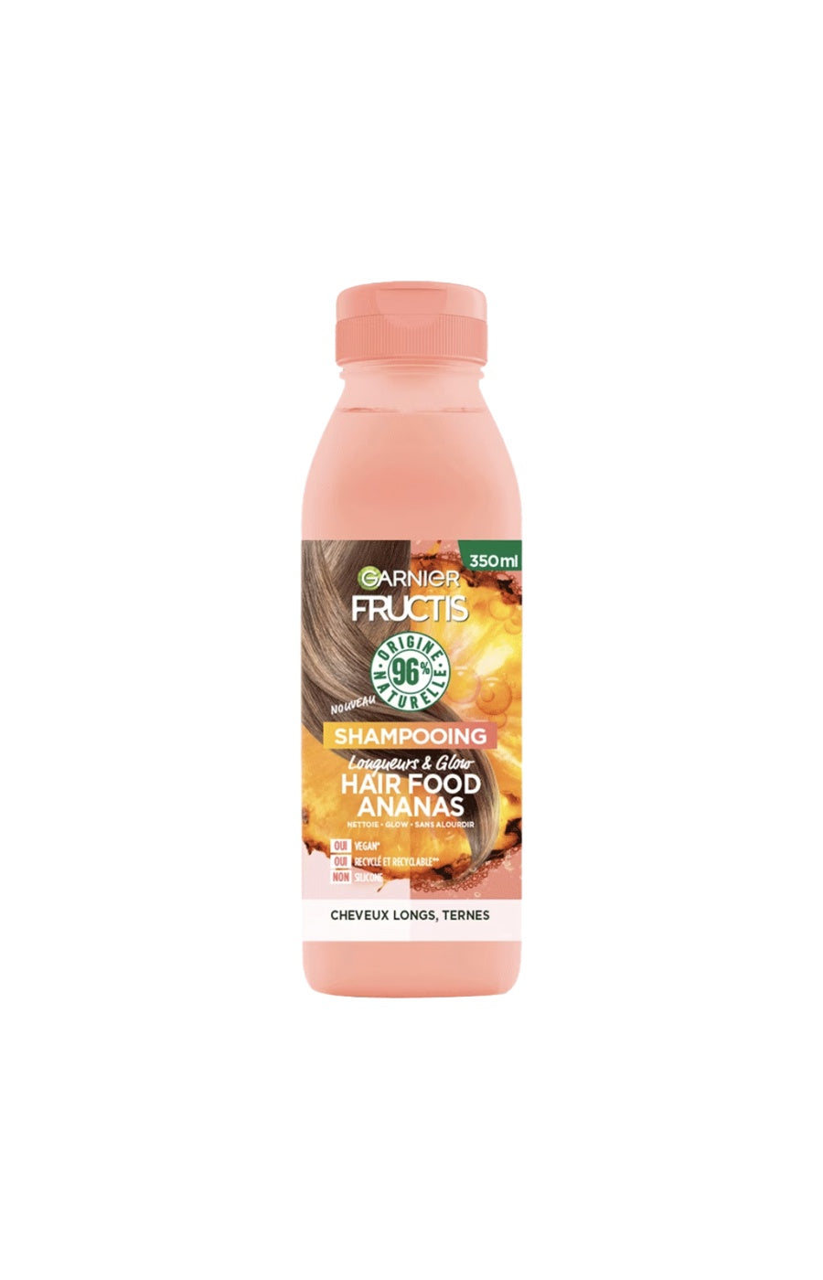Shampoing brillance - Ananas - Cheveux longs & ternes - 350 ml