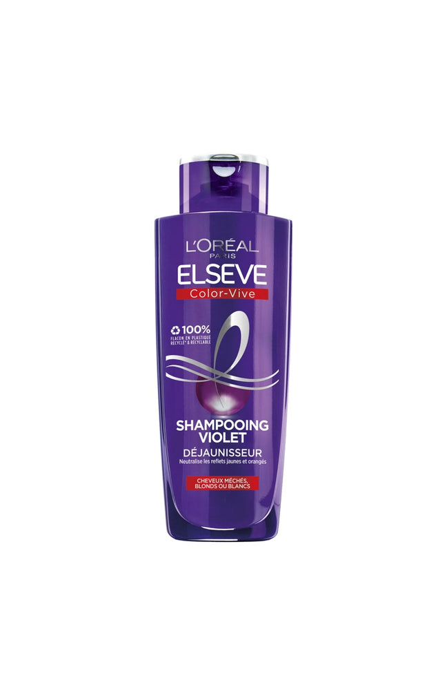 Shampoing déjaunisseur - Cheveux blonds, blancs ou méchés - 200 ml