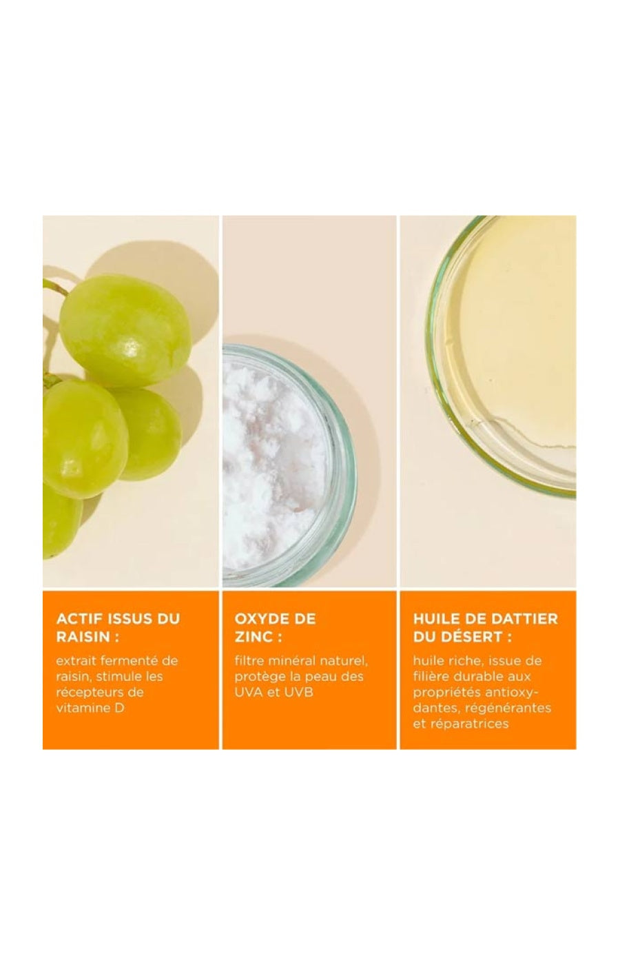 Crème solaire bio SPF 50 - Format famille - Visage & corps - 150 ml