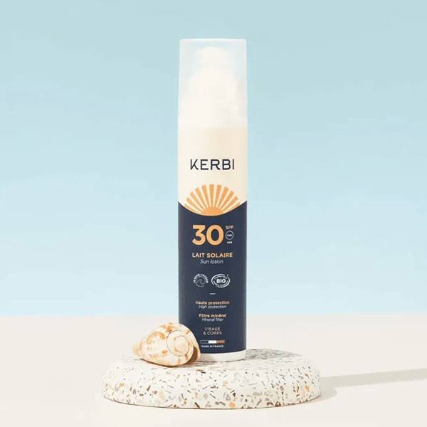 Lait solaire bio SPF 30 - Monoï - Visage & corps - 100 ml