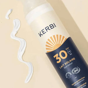 Lait solaire bio SPF 30 - Monoï - Visage & corps - 100 ml