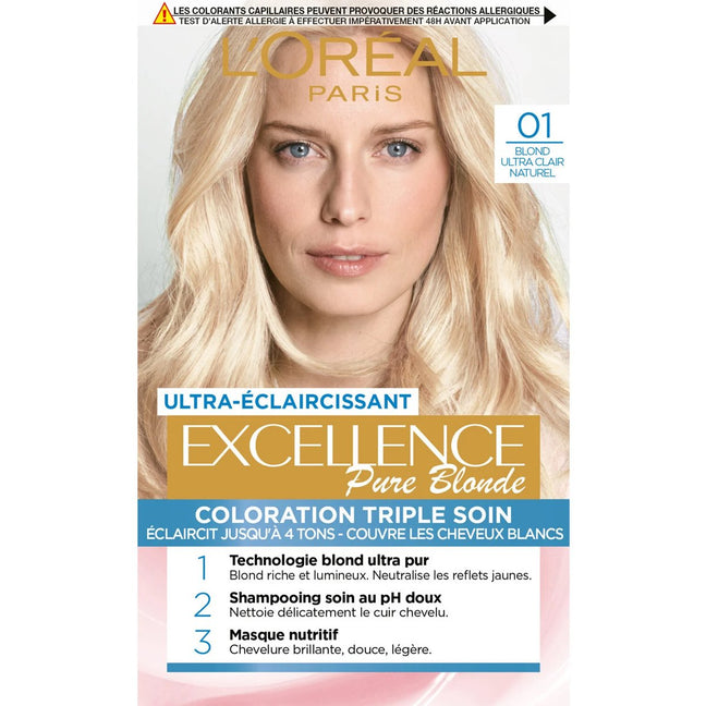 Coloration permanente - Excellence Pure Blonde