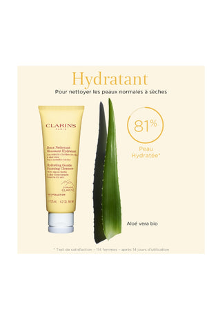 Doux nettoyant moussant hydratant - Peaux normales à sèches