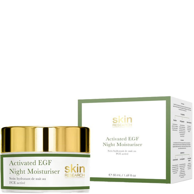 Crème hydratante de nuit - Acide hyaluronique - Visage - 50 ml