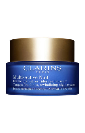 Crème de nuit anti-âge revitalisante - Multi-Active - Peaux normales à sèches - 50 ml