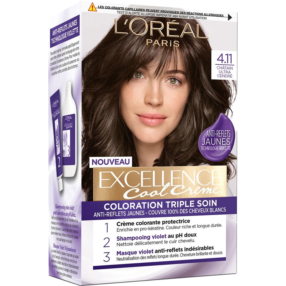 Coloration permanente - Excellence Cool Crème