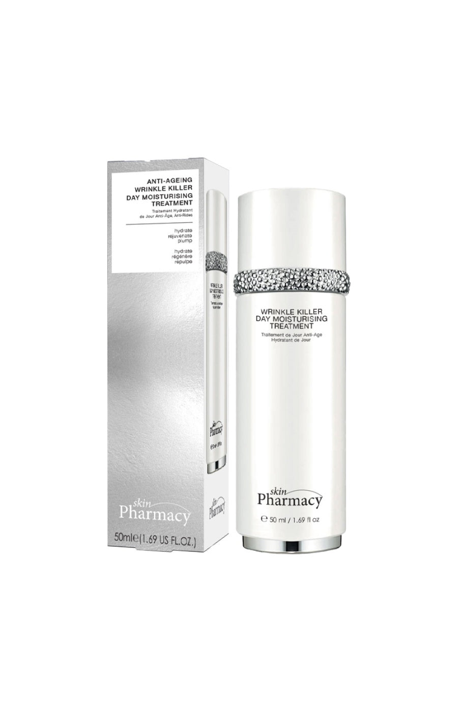 Crème hydratante de jour - Wrinkle Killer - Visage - 50 ml