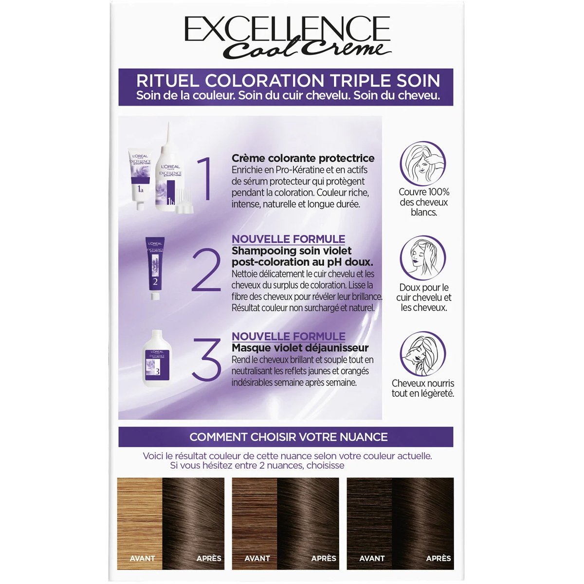 Coloration permanente - Excellence crème