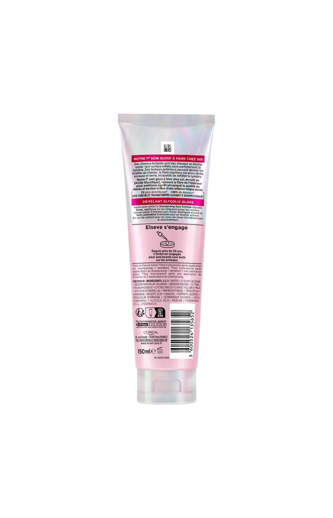 Soin démêlant - Acide glycolique - Cheveux ternes - 150 ml