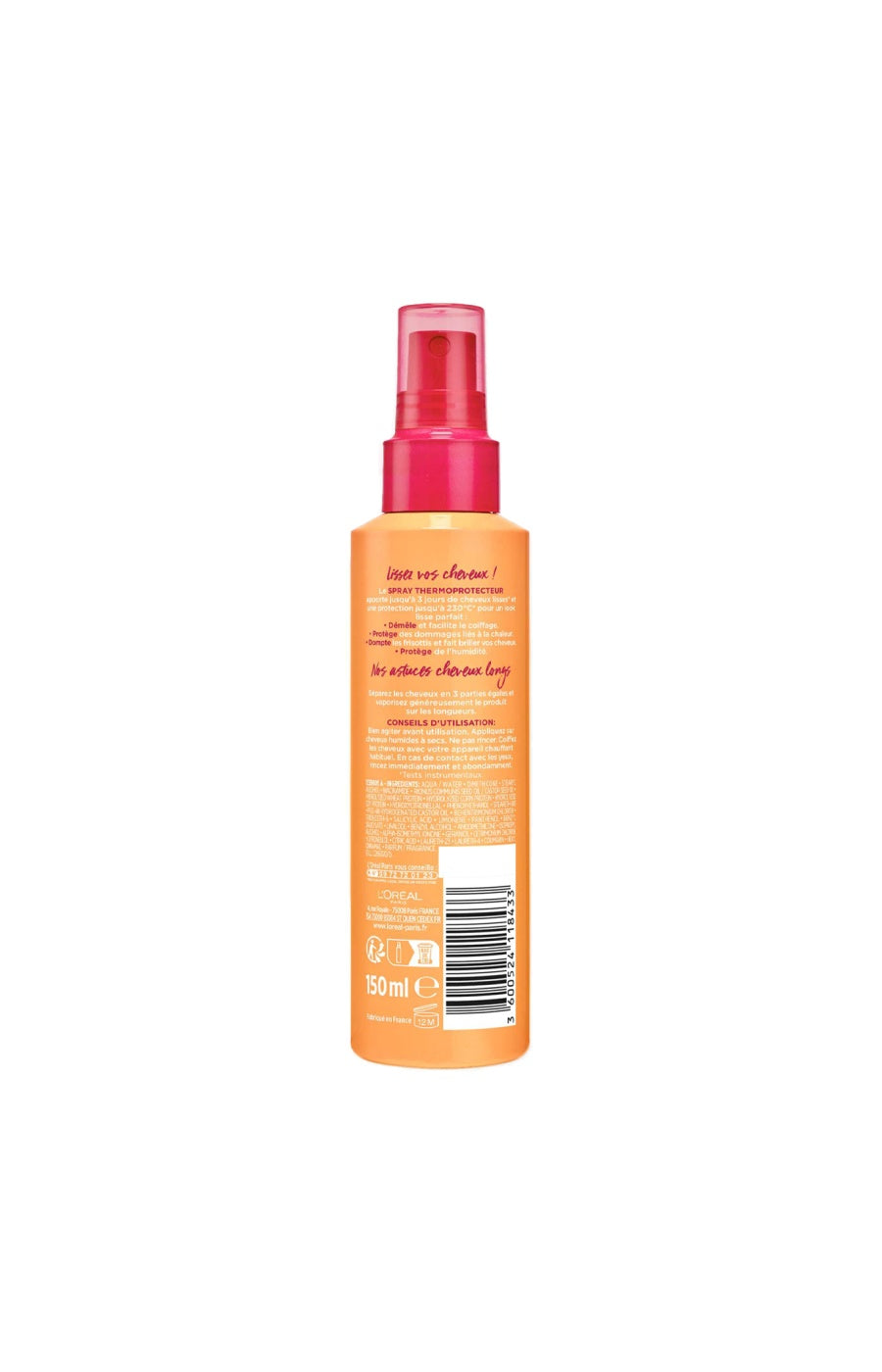 Spray thermo-protecteur - Dream Long - 150 ml