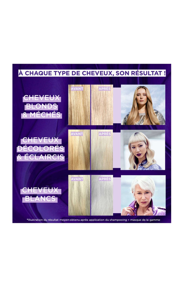 Masque démêlant déjaunisseur - Cheveux Blancs, blonds & méchés - 150 ml
