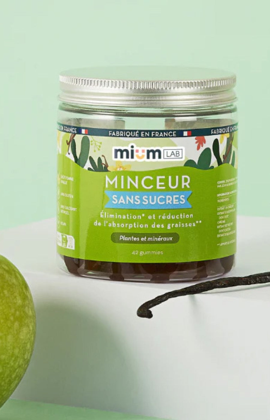 Gummies minceur - Pomme & vanille - Sans sucres - 21 jours