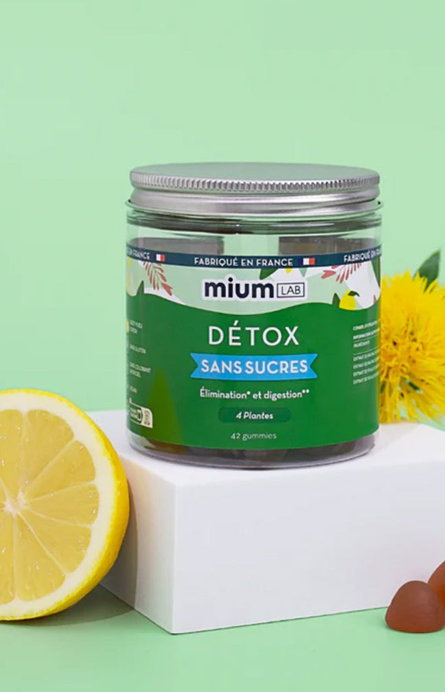 Cure gummies detox - Citron - Sans sucres - 2 mois