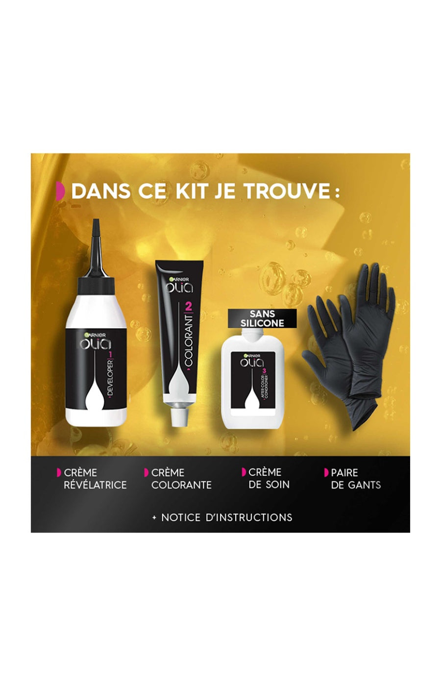 Kit coloration permanente - Olia