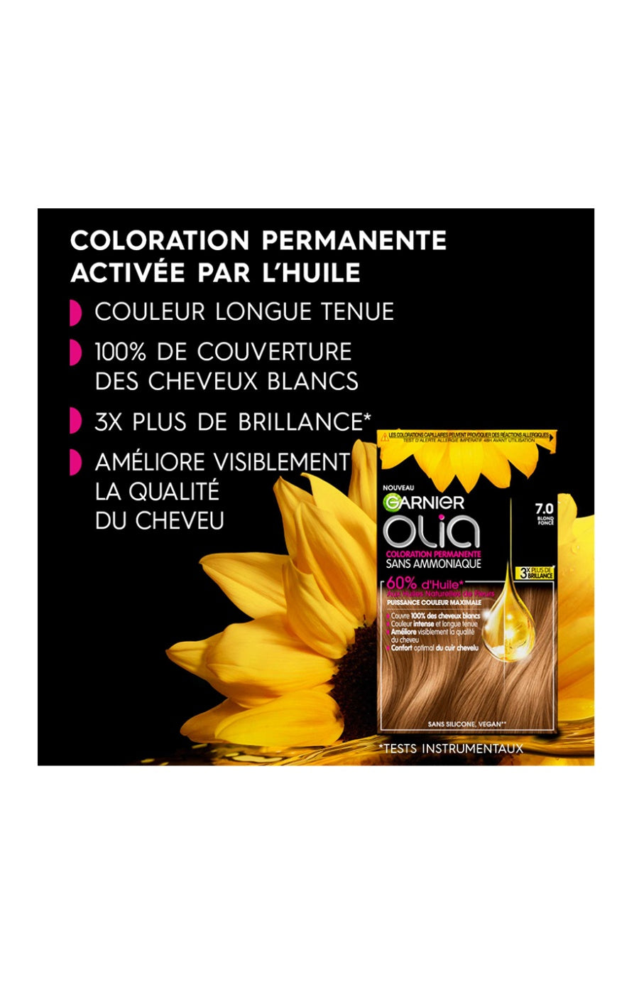 Kit coloration permanente - Olia