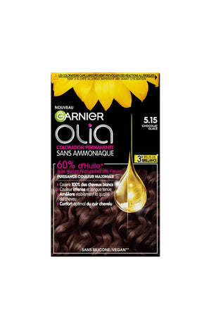 Kits colorations permanentes - 5.15 chocolat glacé -  x2