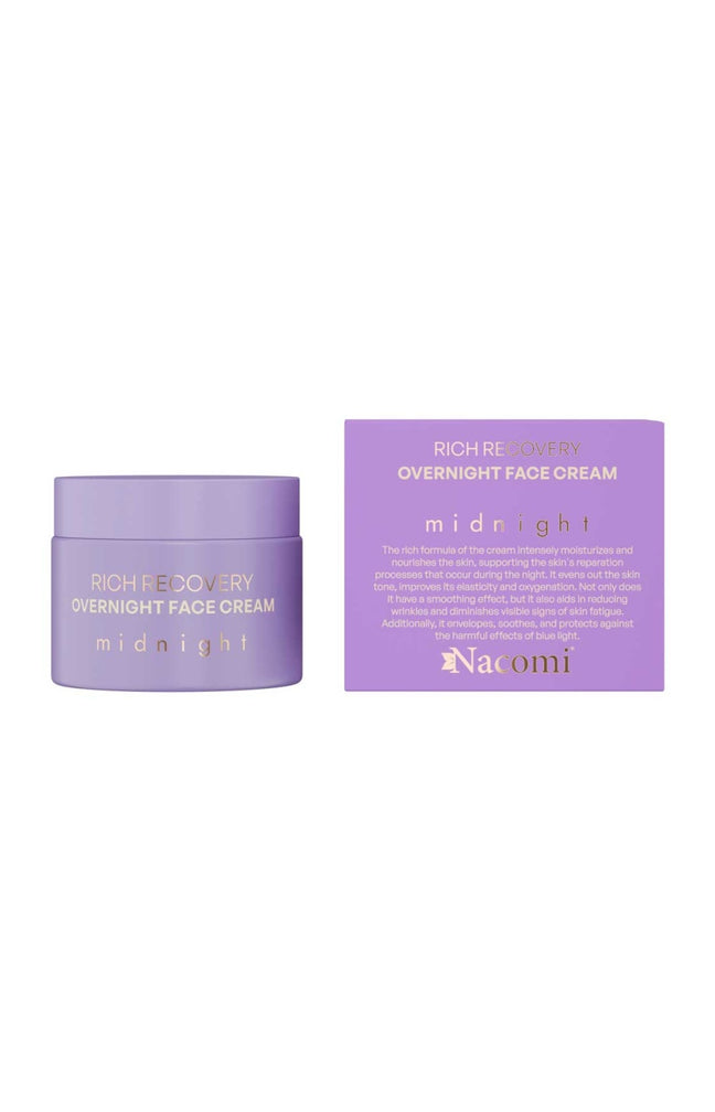 Crème de nuit anti-âge - Midnight - Peptides - Peaux ternes