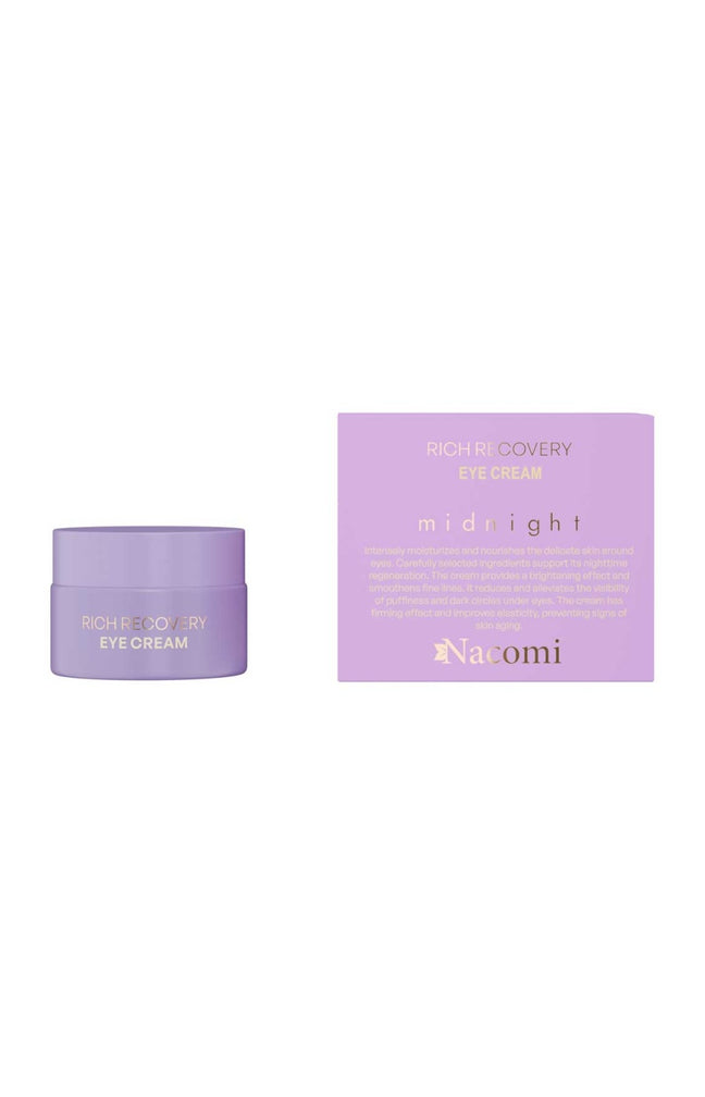Crème contour des yeux anti-rides - Peptides - Midnight - Peaux ternes
