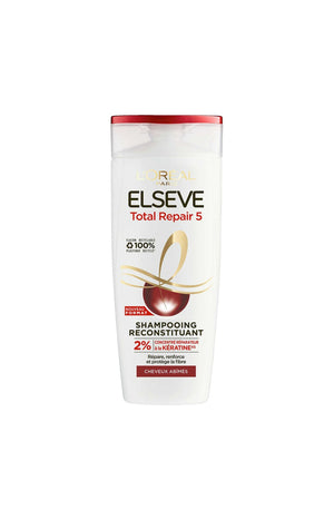 Shampoing reconstituant - Kératine - Total Repair 5 - Cheveux abîmés