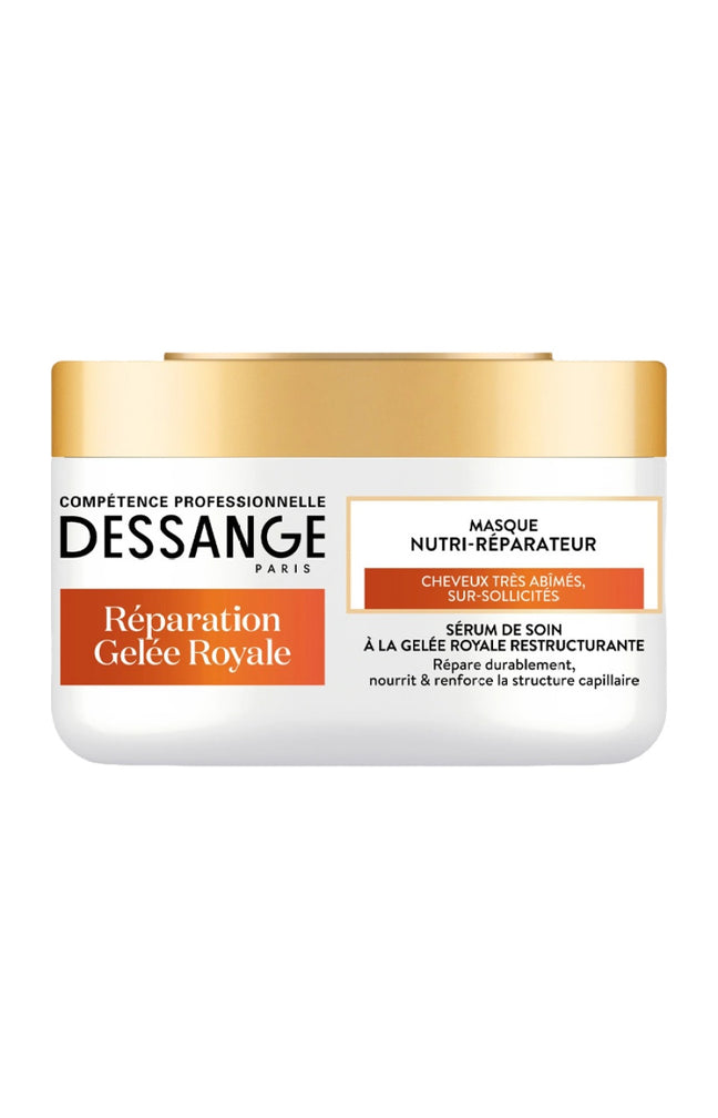Masque à  la gelée royale - Nutri-réparateur - Cheveux abimés - 250 ml