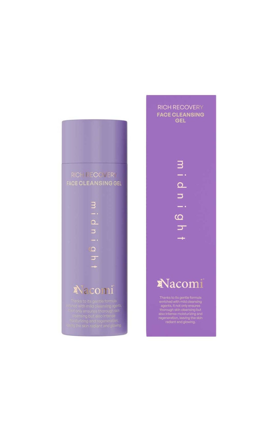 Gel nettoyant anti-âge - Midnight - Peptides - Peaux ternes