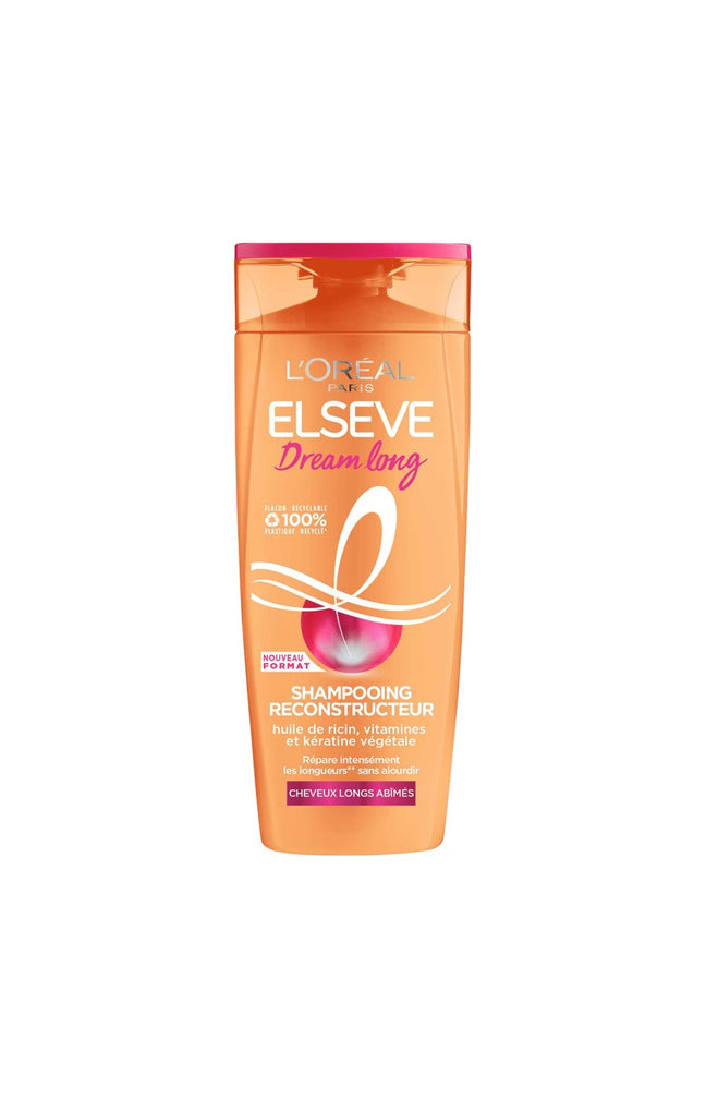 Shampoing reconstructeur - Ricin & vitamines - Cheveux longs & abîmés - 350 ml