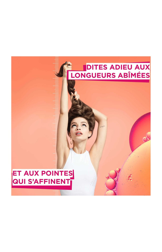 Soin démêlant reconstructeur - Ricin & vitamines - Cheveux longs & abîmés - 250 ml