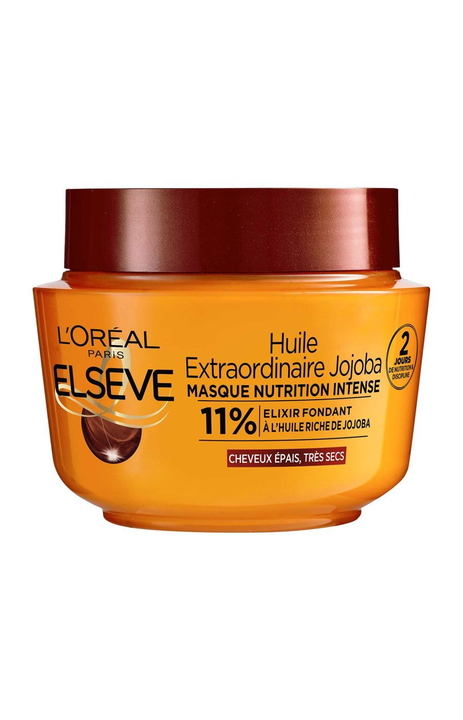 Masque nourrissant - Huile de jojoba - Cheveux épais & très secs - 310 ml