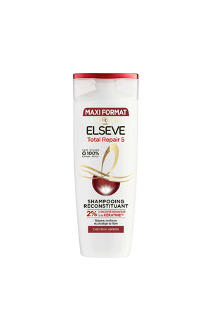 Shampoing reconstituant - Kératine - Total Repair 5 - Cheveux abîmés - 500 ml