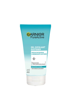 Gel exfoliant - PureActive - Zinc & eucalyptus - Peaux mixtes à grasses