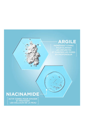 Gel nettoyant 3-en-1 - PureActive Argile - Peaux grasses à imperfections