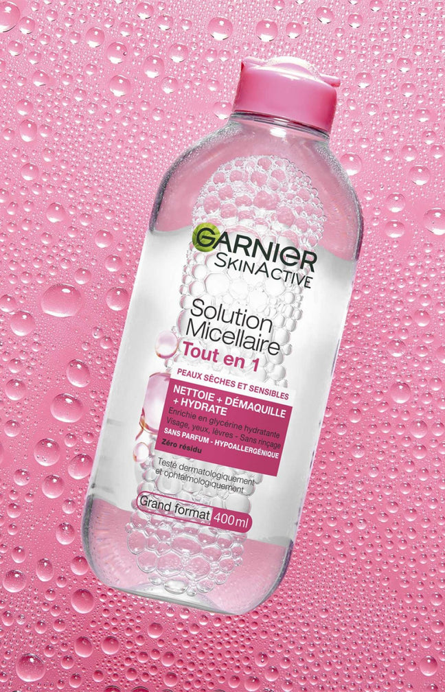 Eau micellaire - SkinActive - Peaux sèches & sensibles