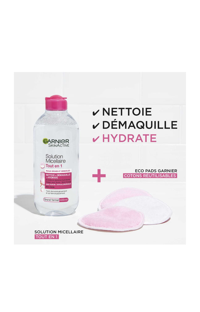 Eau micellaire - SkinActive - Peaux sèches & sensibles