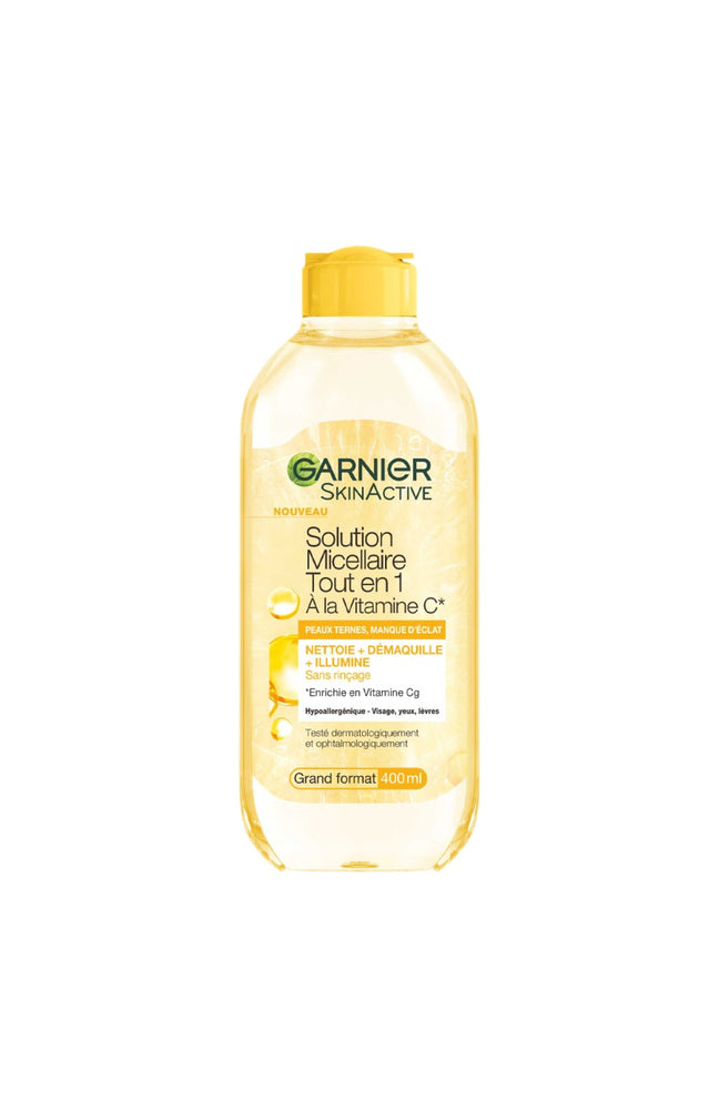 Eau micellaire - SkinActive - Vitamine C - Peaux ternes
