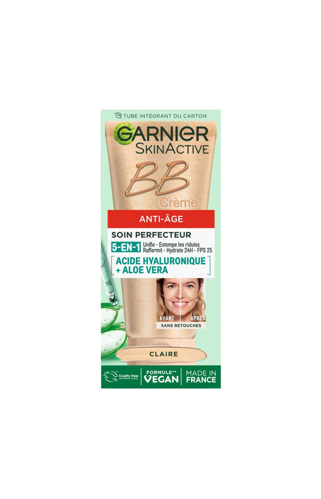 BB crème anti-âge SPF 25 - Acide hyaluronique & aloe vera - 50 ml