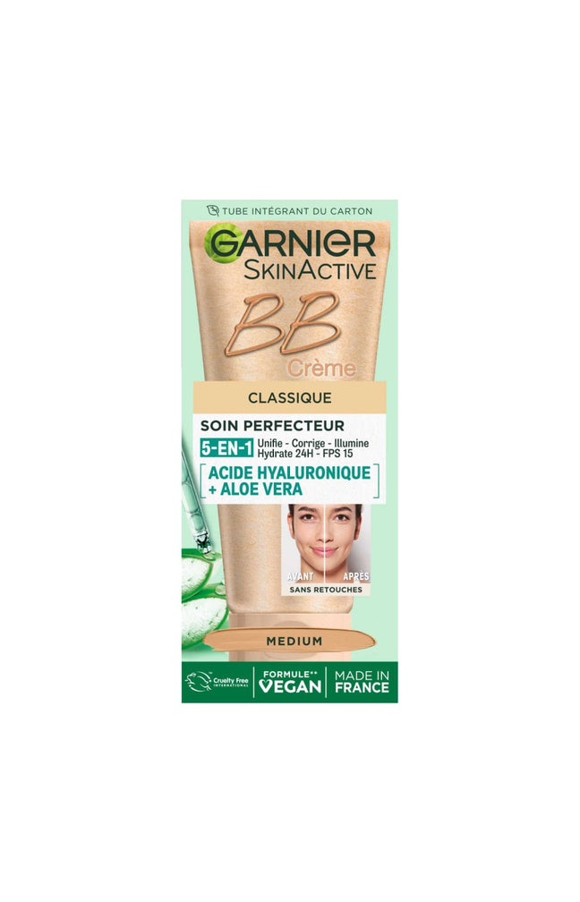 BB crème SPF 15 - Acide hyaluronique & aloe vera - 50 ml