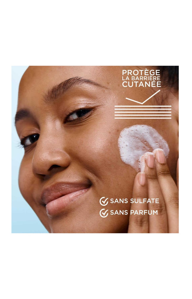 Gel nettoyant moussant - PureActive Argile - Acide hyaluronique, céramide & argile - Visage
