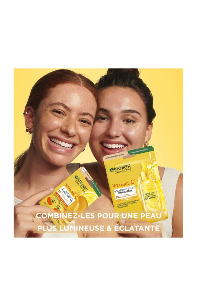 Masque en tissu - SkinActive - Vitamine C - Yeux - 1 paire