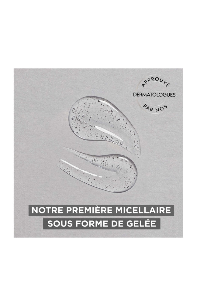 Gelée micellaire - SkinACtive Charbon - Peaux à imperfections