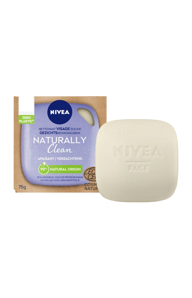 Nettoyant solide apaisant - Naturally Clean - Peaux sensibles