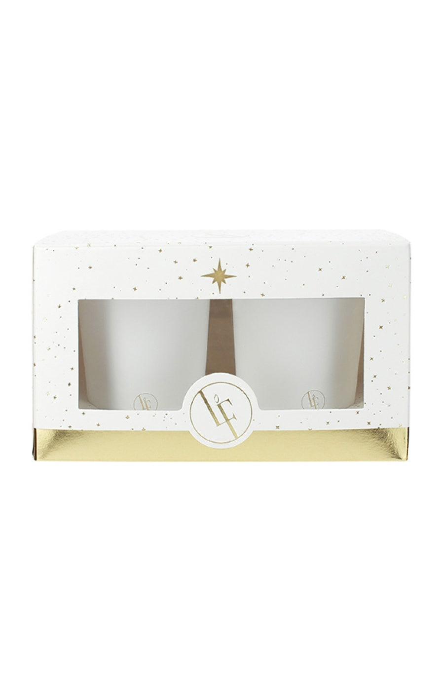Coffret bougies - Les Précieux Lys d'Or - 2 x 70 g