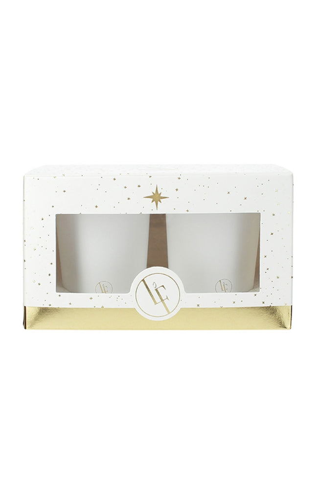 Coffret bougies - Les Précieux Lys d'Or - 2 x 70 g