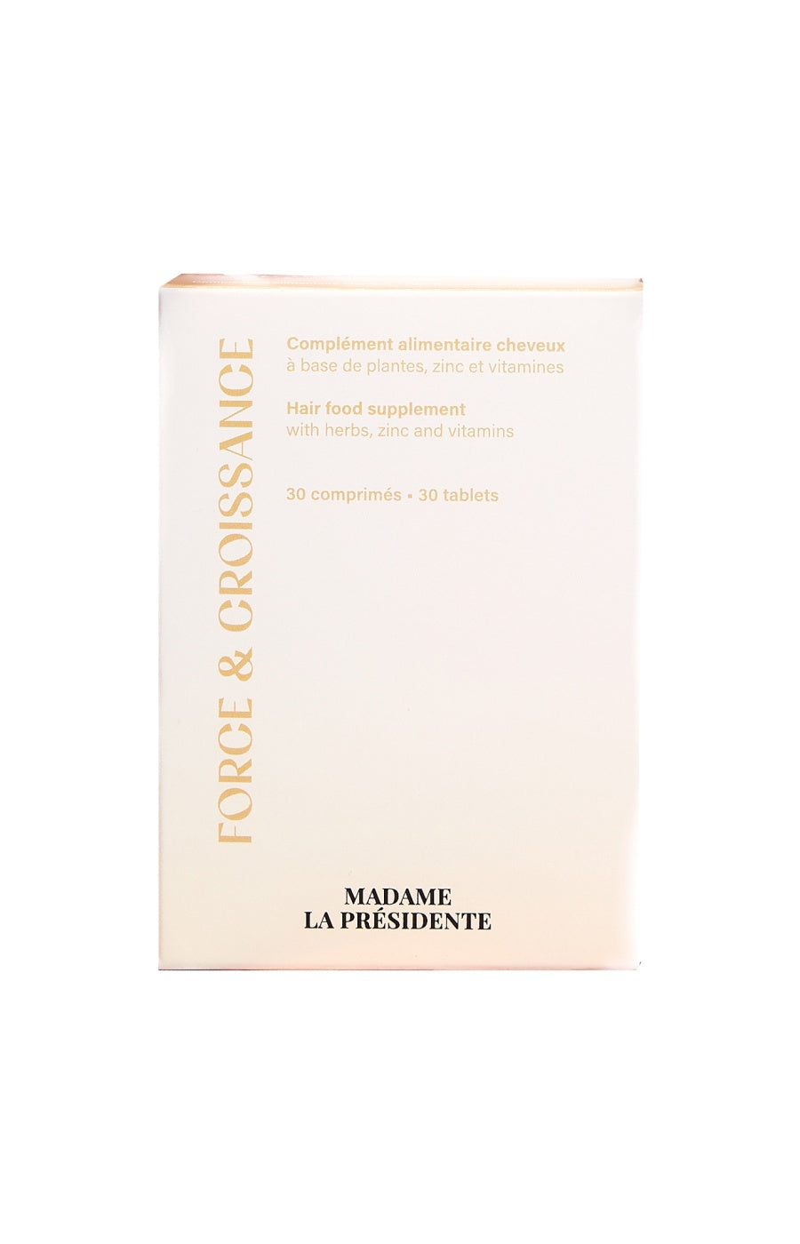 Compléments alimentaires - Force & croissance - Cheveux cassants & abîmés - 1 mois