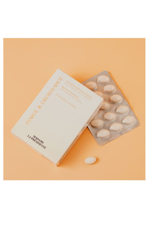 Compléments alimentaires - Force & croissance - Cheveux cassants & abîmés - 1 mois