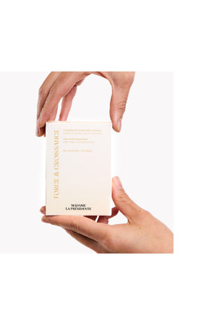 Compléments alimentaires - Force & croissance - Cheveux cassants & abîmés - 1 mois