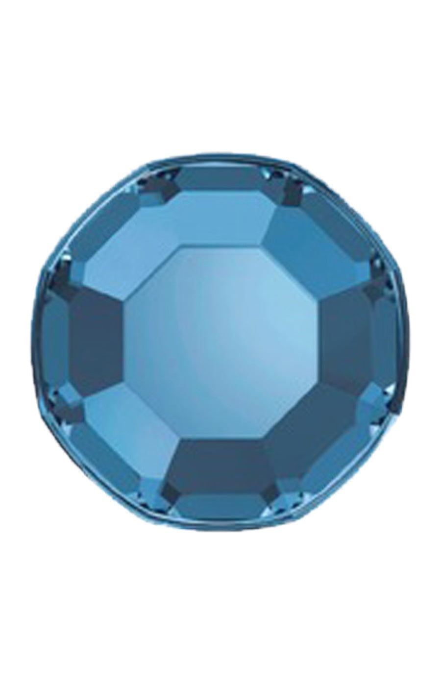 Mini strass pour nail art - Smoky Blue - 50 pièces